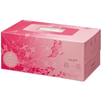 ELLEMOI - бумажные двухслойные салфетки Kinu-b с шелком 200 шт (розовая)
