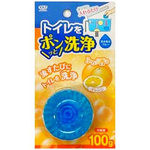 Okazaki - очищающая и дезодорирующая таблетка АПЕЛЬСИН для бачка унитаза