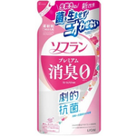 LION. Soflan Premium Deodorizer 323 - кондиционер для белья с мощным антибактериальным эффектом для защиты от неприятного запаха (натуральный аромат цветов)