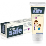 CJ Lion - KIDS SAFE - гелевая детская зубная паста с ароматом винограда, 90 г (от 3 до 12 лет)