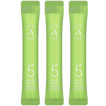 ALLMASIL  5 Probiotics Apple Vinegar Shampoo - шампунь для волос с яблочным уксусом против перхоти, 8 мл * 20 шт