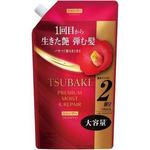 FineToday TSUBAKI PREMIUM MOIST - увлажняющий шампунь для волос с маслом камелии, 600 мл (запаска)
